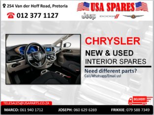 CHRYSLER NEW & USED INTERIOR PARTS/SPARES FOR SALE