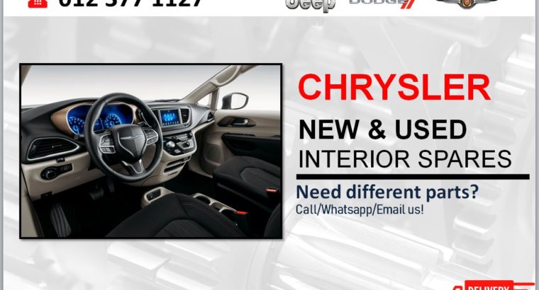 CHRYSLER NEW & USED INTERIOR PARTS/SPARES FOR SALE