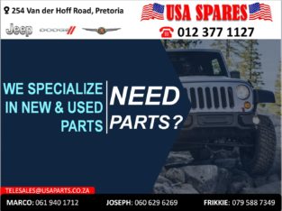 NEED A PART? WE SPECIALIZE IN NEW & USED SPARES FOR JEEP