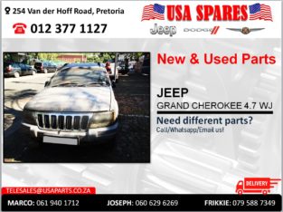 JEEP GRAND CHEROKEE 4.7 WJ NEW & USED PARTS FOR SALE