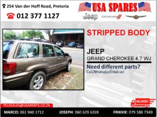 JEEP GRAND CHEROKEE 4.7 STRIPPED & NEW BODY PARTS/SPARES FOR SALE