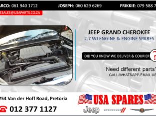 JEEP GRAND CHEROKEE 2.7 WJ USED MOTOR & MOTOR SPARES/PARTS