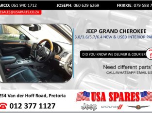 JEEP GRAND CHEROKEE 3.0/3.6/5.7/6.4 WK2 NEW & USED INTERIOR PARTS