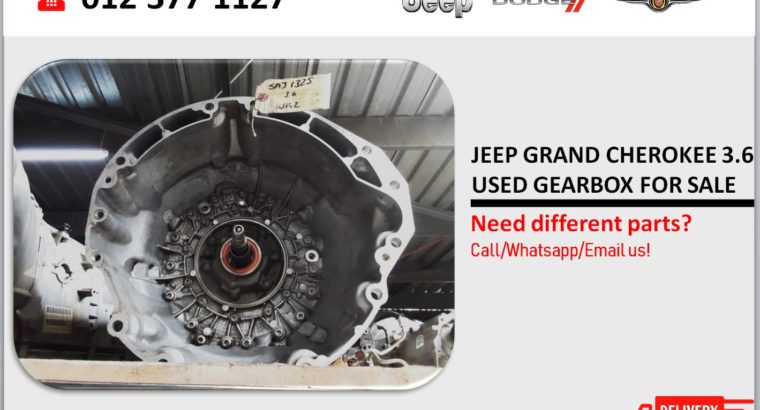 JEEP GRAND CHEROKEE 3.6 USED GEARBOX FOR SALE