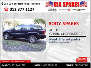 JEEP GRAND CHEROKEE 2.7 NEW & USED BODY SPARES/PARTS