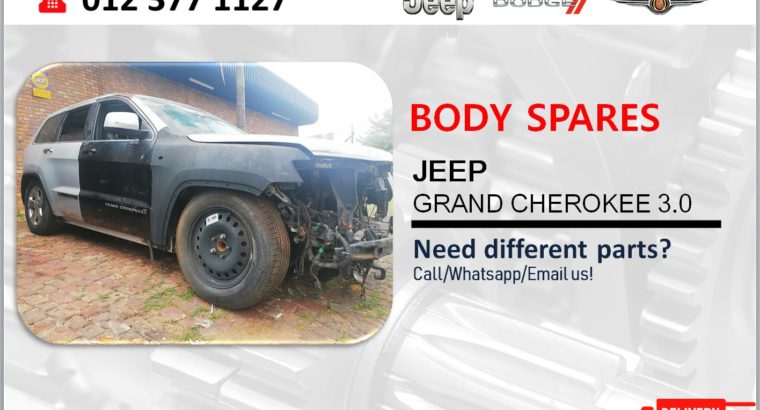 JEEP GRAND CHEROKEE 3.0 NEW & USED BODY SPARES/PARTS