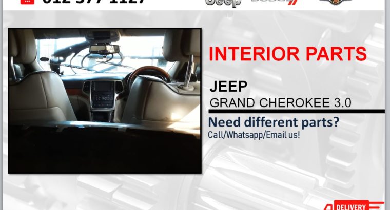 JEEP GRAND CHEROKEE 3.0 NEW & USED INTERIOR SPARES/PARTS