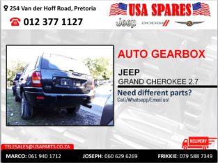 JEEP GRAND CHEROKEE 2.7 WJ AUTOMATIC USED GEARBOX