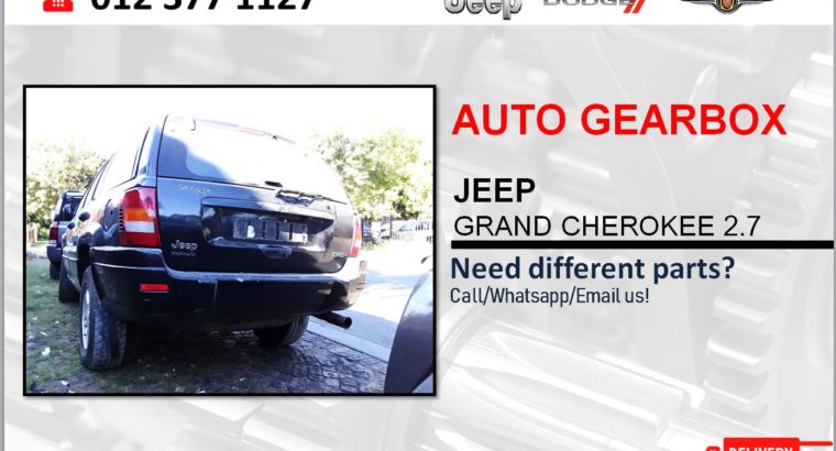 JEEP GRAND CHEROKEE 2.7 WJ AUTOMATIC USED GEARBOX