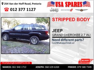 JEEP GRAND CHEROKEE 2.7 STRIPPED & NEW BODY PARTS/SPARES FOR SALE