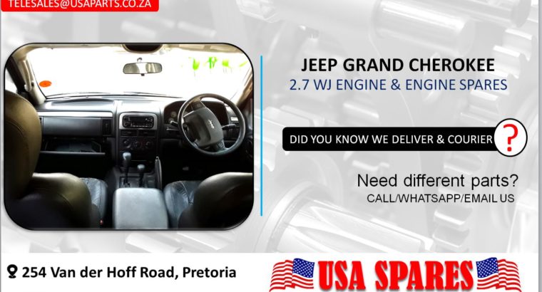 JEEP GRAND CHEROKEE 2.7 STRIPPED INTERIOR SPARES/PARTS