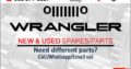 JEEP WRANGLER NEW & USED SPARES/PARTS