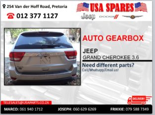 JEEP GRAND CHEROKEE 3.6 AUTOMATIC USED GEARBOX