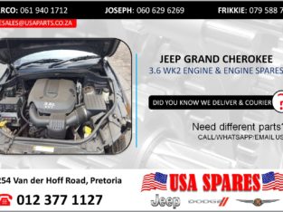 JEEP GRAND CHEROKEE 3.6 WK2 USED MOTOR & MOTOR SPARES/PARTS
