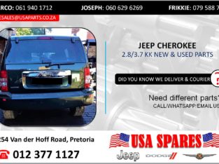 JEEP CHEROKEE 2.8/3.7 KK NEW & USED PARTS/SPARES