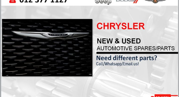 CHRYSLER NEW & USED AUTO SPARES/PARTS FOR SALE
