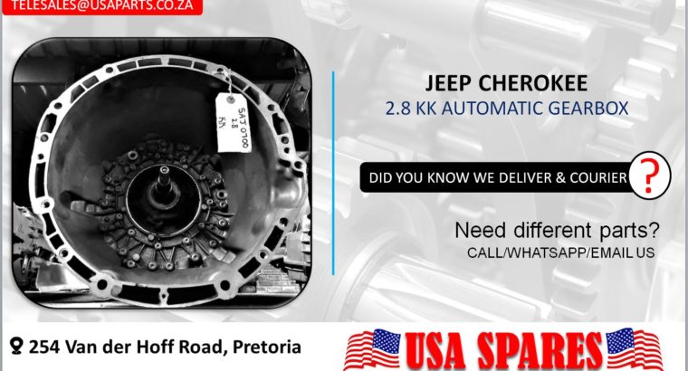 JEEP CHEROKEE 2.8 KK USED/STRIPPED AUTOMATIC GEARBOX FOR SALE
