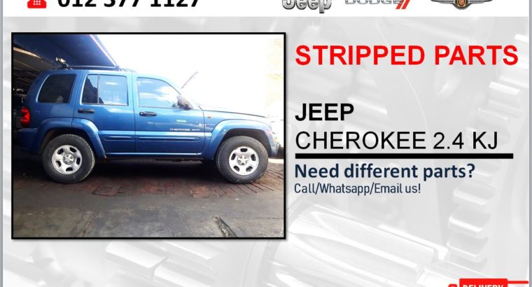 JEEP CHEROKEE 2.4 KJ USED STRIPPED PARTS FOR SALE