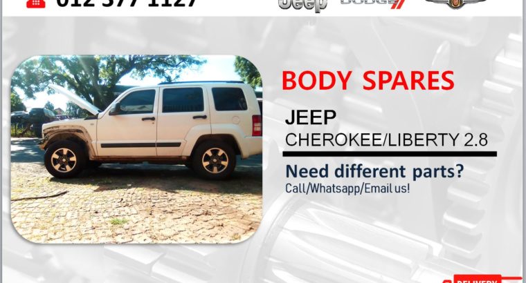 JEEP CHEROKEE/LIBERTY 2.8 KK NEW & USED BODY SPARES/PARTS
