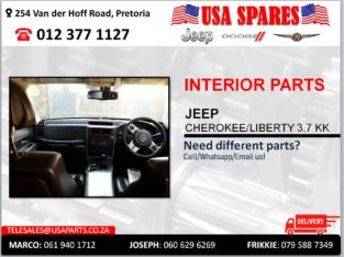 JEEP CHEROKEE/LIBERTY 3.7 KK NEW & USED INTERIOR SPARES/PARTS