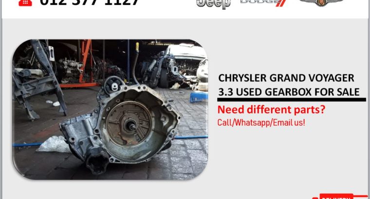 CHRYSLER GRAND VOYAGER 3.3 USED GEARBOX FOR SALE