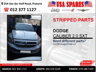 DODGE CALIBER 2.0 SXT USED STRIPPED PARTS FOR SALE