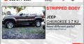 JEEP CHEROKEE 3.7 KJ STRIPPED & NEW BODY PARTS/SPARES FOR SALE