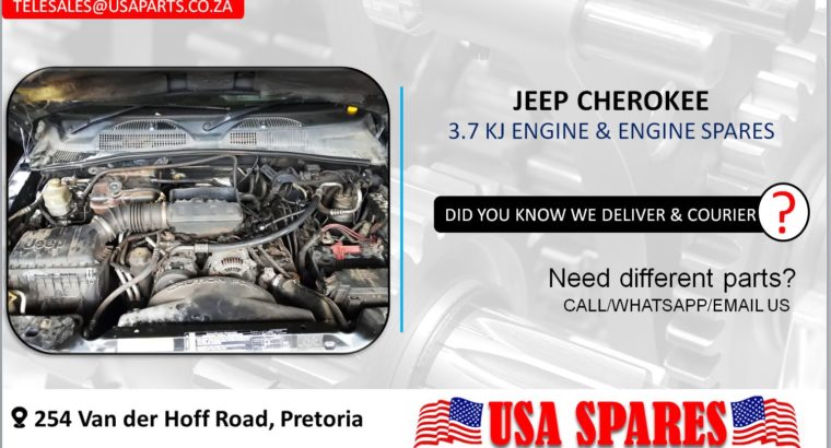 JEEP CHEROKEE 3.7 KJ USED MOTOR & MOTOR SPARES/PARTS