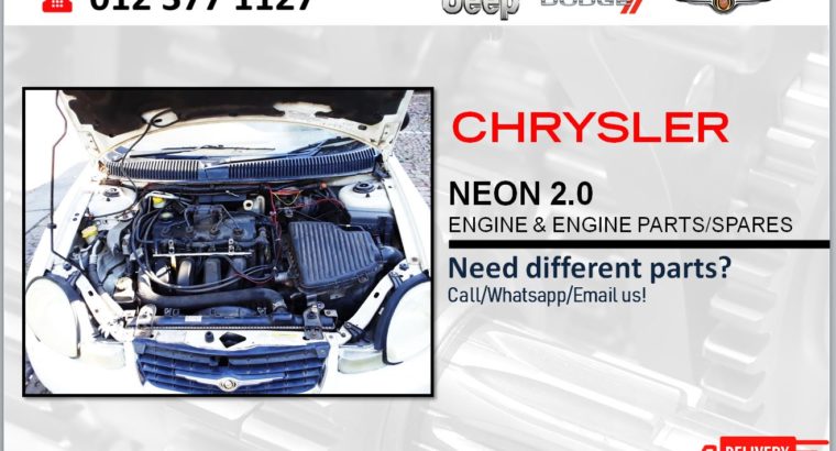 CHRYSLER NEON 2.0 USED ENGINE & ENGINE PARTS/SPARES