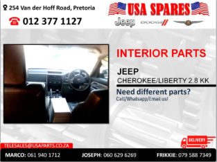 JEEP CHEROKEE/LIBERTY 2.8 KK NEW & USED INTERIOR SPARES/PARTS