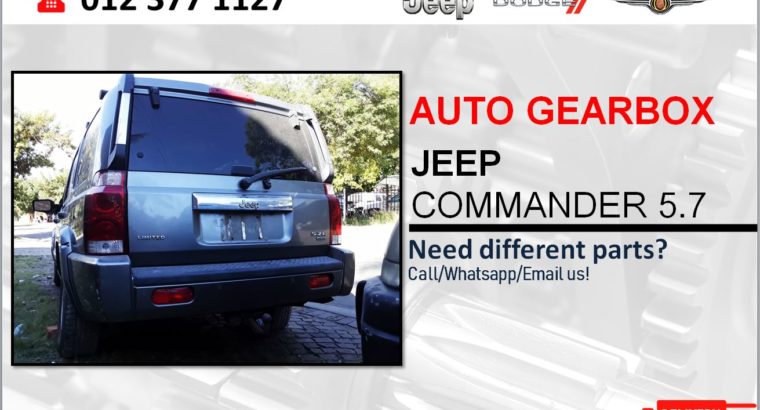 JEEP COMMANDER 5.7 AUTOMATIC USED GEARBOX