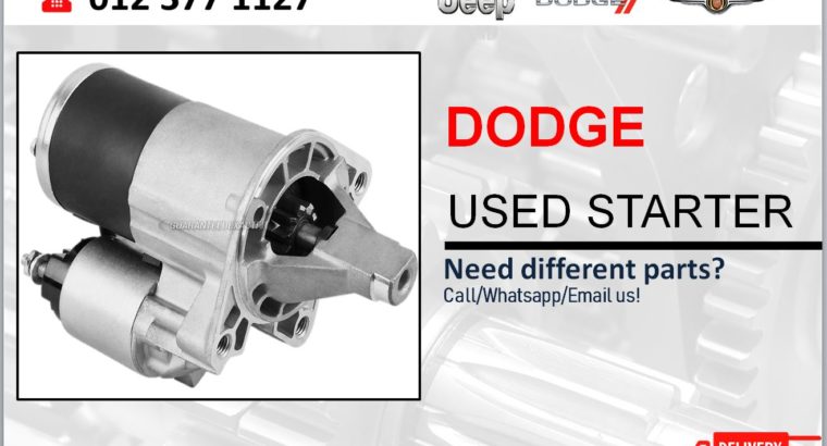 DODGE USED STARTER FOR SALE