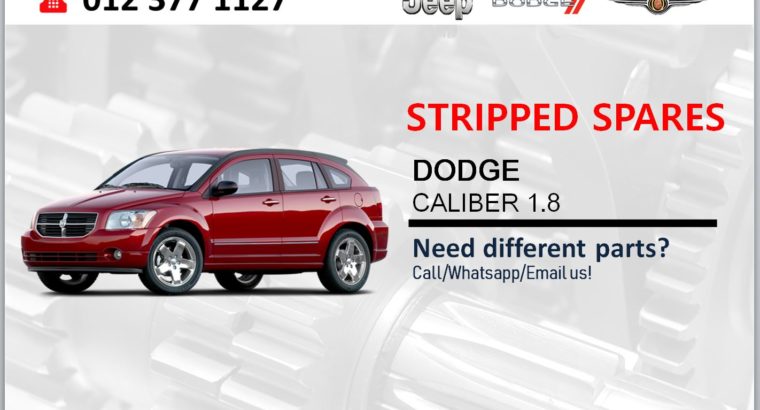 DODGE CALIBER 2.0 STRIPPED SPARES FOR SALE