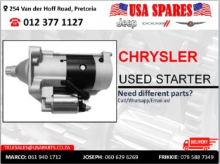 CHRYSLER USED STARTER FOR SALE