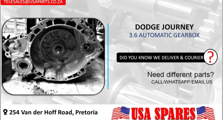 DODGE JOURNEY 3.6 USED/STRIPPED AUTOMATIC GEARBOX FOR SALE