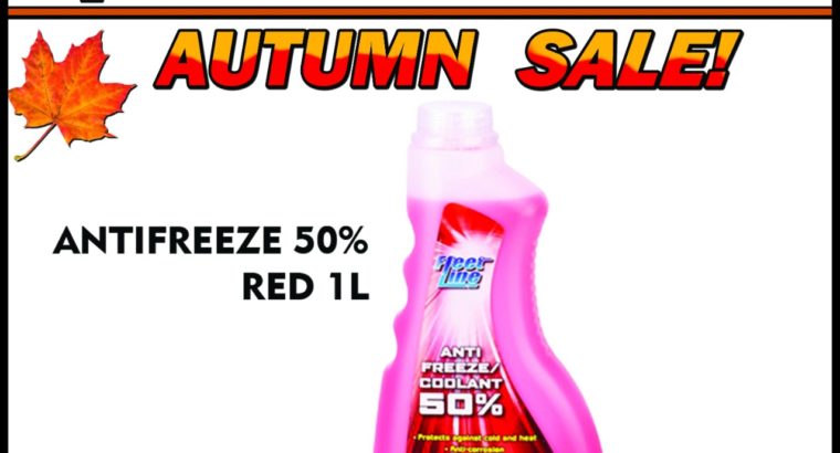 Fleetline Antifreeze 50% Red 1L ONLY R50 each!
