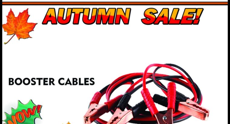 Booster Cables ONLY R100!