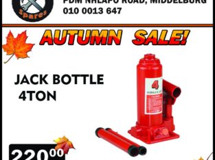 Jack Bottle 4 Ton ONLY R220!