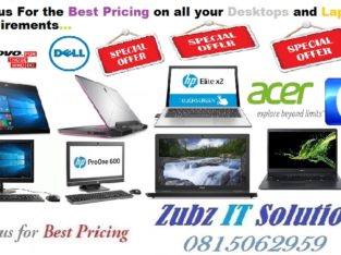 Desktop and Laptop Specials…