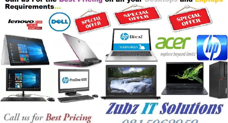 Desktop and Laptop Specials…