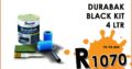 Duram Durabak Black Kit 4 LTR ONLY R1070 at Midas Witbank!