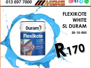 Duram Flexikote 5L ONLY R170 at Midas Witbank!