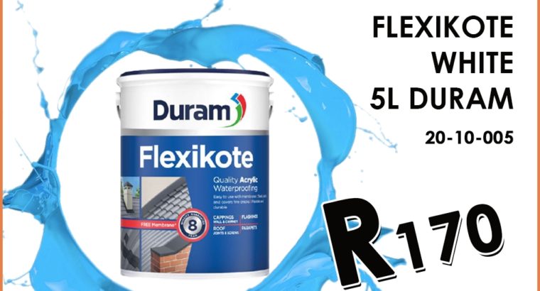 Duram Flexikote 5L ONLY R170 at Midas Witbank!