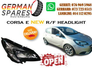 OPEL CORSA NEW R/F HEADLIGHT FOR SALE