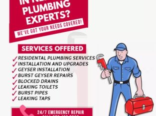 Need a plumber