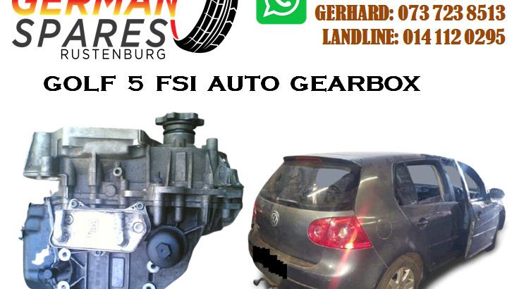 VW GOLF 5 FSI AUTO GEARBOX FOR SALE