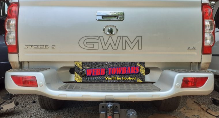 GWM Steed 5 Standard/Detach Towbars, Double Tube & Step Towbars