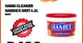Handex Hand Cleaner Grit 4.5L ONLY R199 at Middelburg Midas