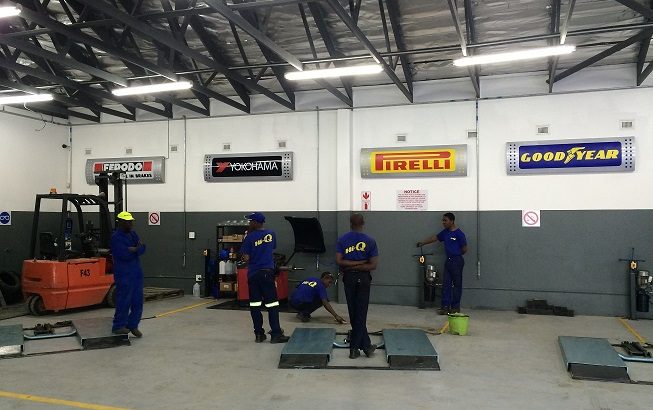 Fully Equipped Franchised Tyre Fitment Centre based in Fourways