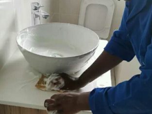 we do deep cleaning shower ,basin toilet windows spring cleaning